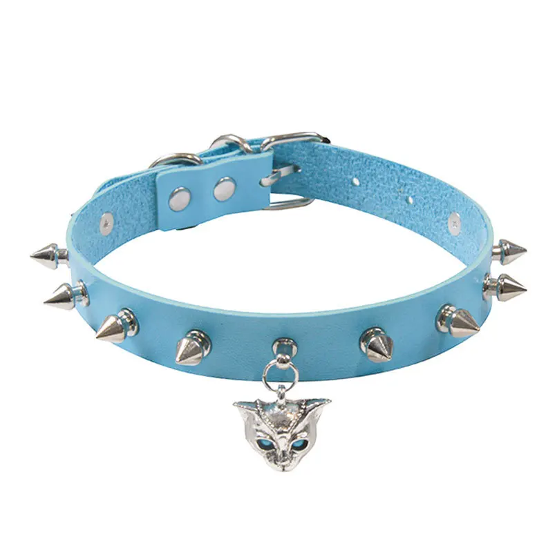 MSemis Collana Avvolgente Donna Steampunk Gotico Scialle Con Piume Colorato Collo Del Choker - Foto 8