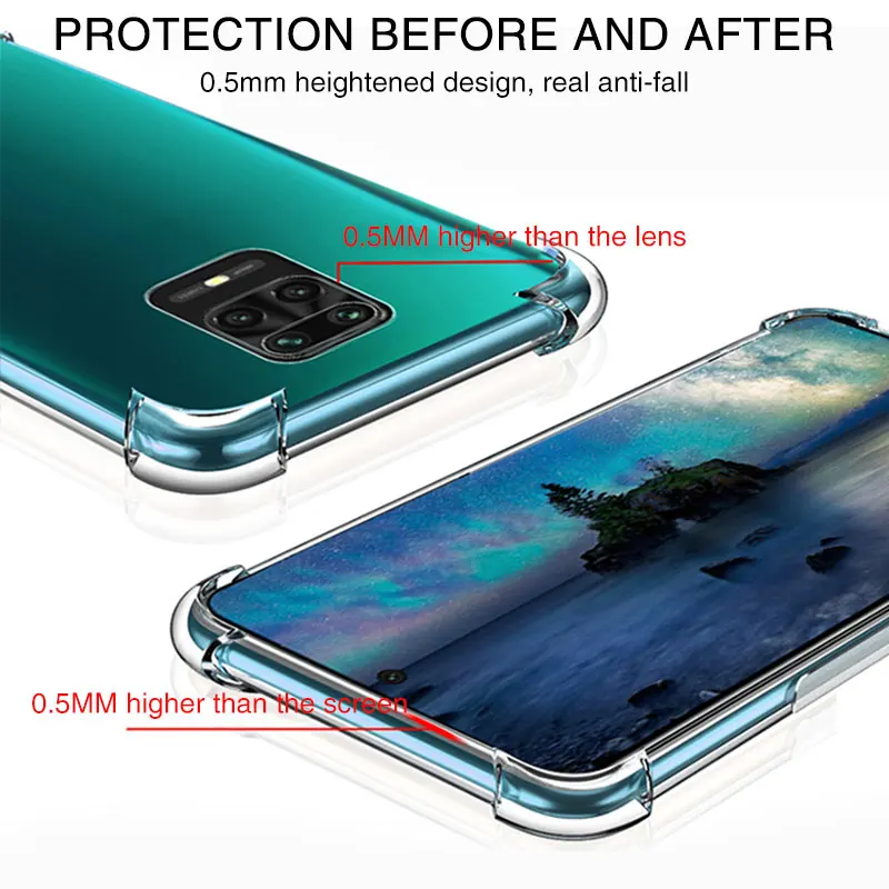 Shockproof Transparent Protective Phone Case