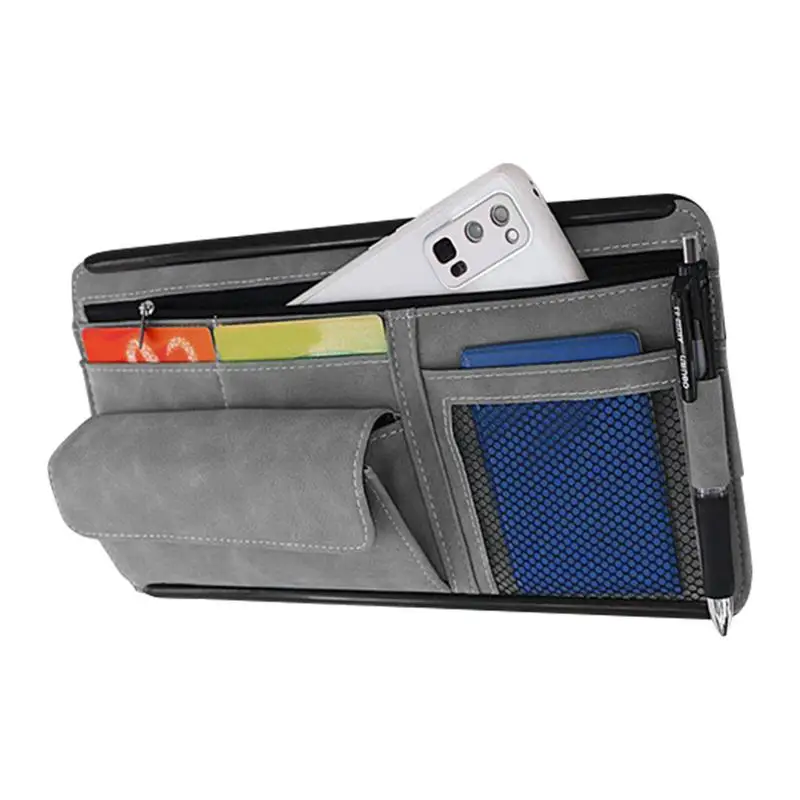 

Многофункциональный органайзер для козырька, автомобильный органайзер для козырька от солнца, автомобильный органайзер для козырька от солнца на молнии