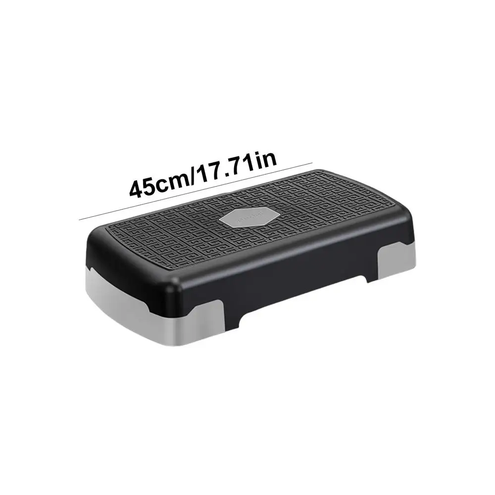 שלב אימון צעד אירובי צעד צעד אימון לוח צעד עם 3 ריכות עבור בית כושר גופני אימון