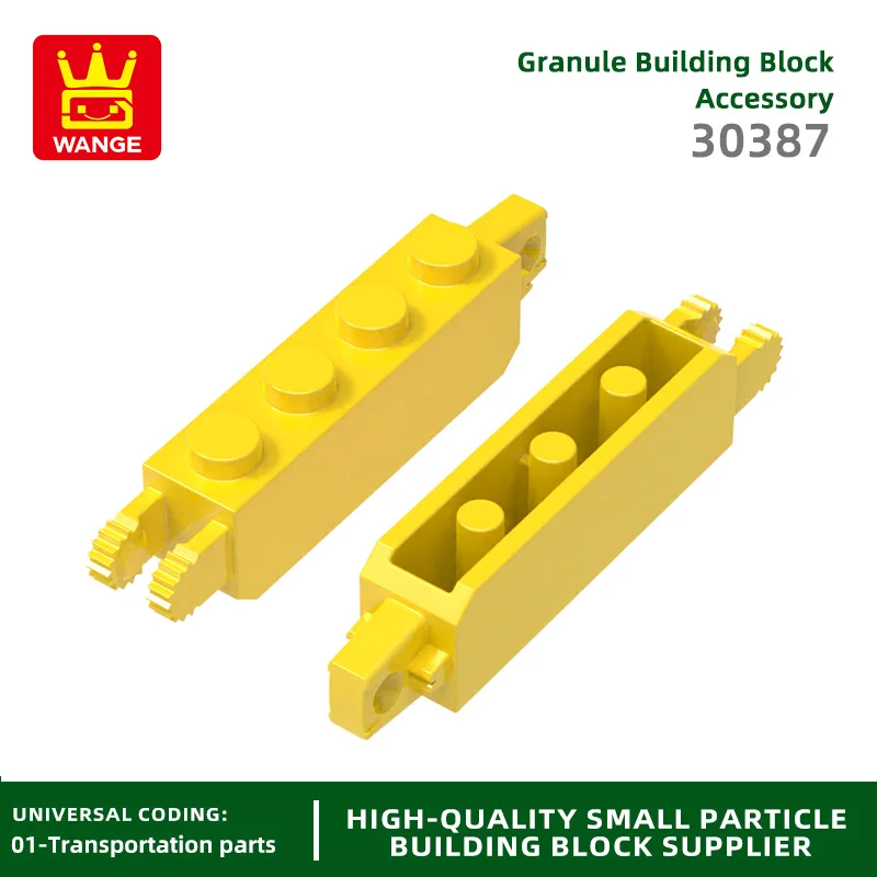 

20 Pcs/lot NO.30387 1 x 4 Locking Building Block Moc Color Accessories Compatible with Brick DIY Children's Toy