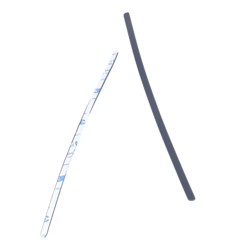 2Pcs Rubber Strips Laptops Bottom Shell Cover Foot Pad For DELL 7400 E7400 NonSlip Feet Pad Strips