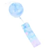 Marble Pattern Glass Wind Chime Japanese Bells Outdoor Decor Balcony Garden Hanging nament Home Decor Wind Chimes 5