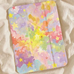 Starry Sky Cartoon Oil Painting Tablet Case - Mini4 Mini5 7.9inch (YZGTSM - TD12794)