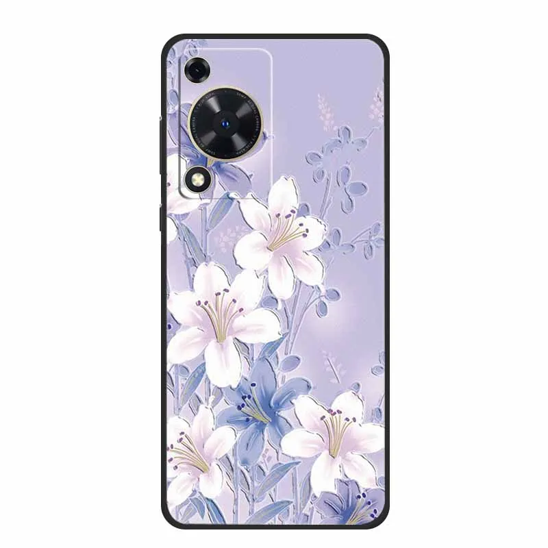Embossed 3D Shockproof Silicone Phone Case - Soft Protective Cover