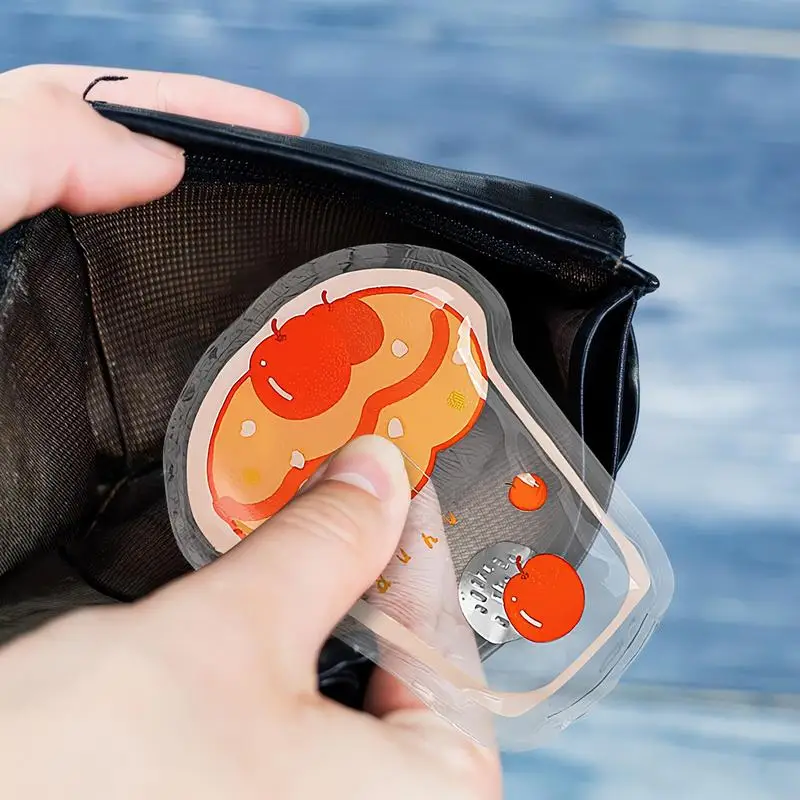 Hand Warmers Reusable Click Instant Hot Heat Snap Packs Click Reusable Cold Gel Heating Pad Cute Cartoon Pouch Gel Hand Warmers portable hand warmer