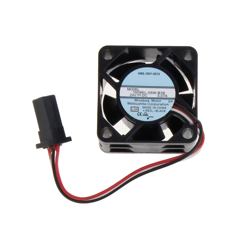 브래킷 24V 0.07A 0.08A 라디에이터의 완전한 세트가 포함된 Fanuc 팬 1608KL-05W-B39