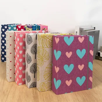 Album photo imprimé en lin, 200 pochettes 4×6 pouces, album souvenir pour mariage, bébé, famille et collection d'anniversaires