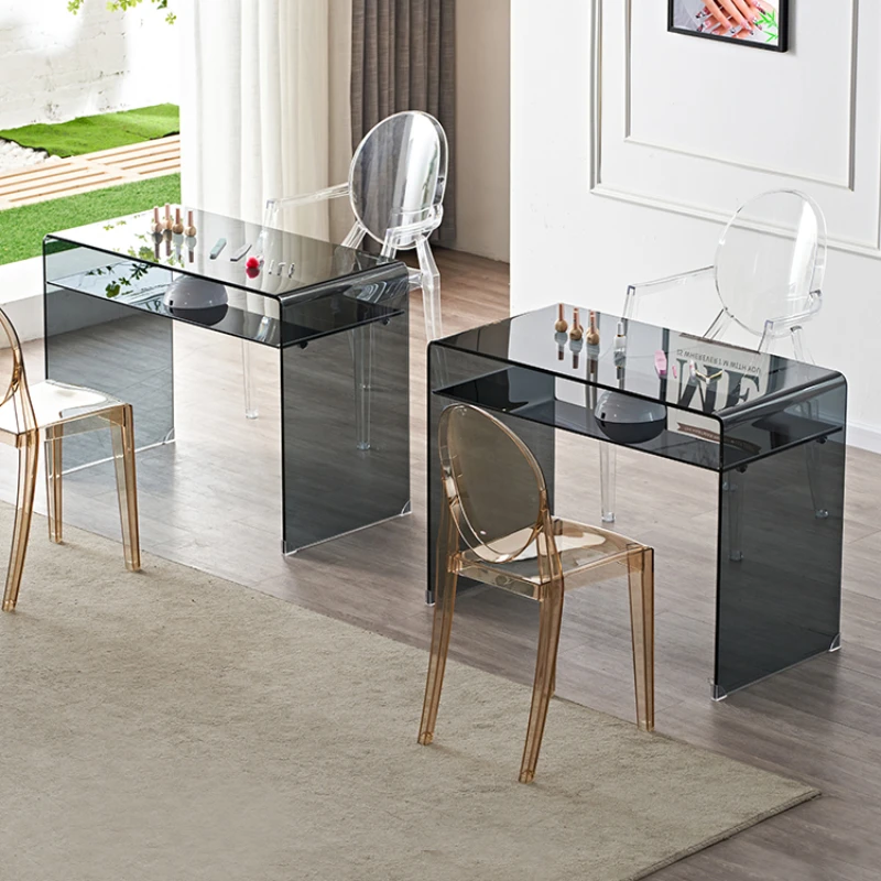 

Modern Simple Nail Tables Design Nordic Exquisite Plastic Nail Tables Transparent Acrylic Mesa Manicura Profesional Furniture HD