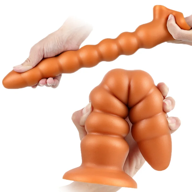 Soft Plug Big Anal Sex Toys For Adults 18 Silicone Butt Plug Anal Beads Erotic Toys Buttplug Annal Dilator_voghion.com