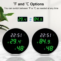 Tuya WiFi Temperature Humidity Sensor Smart Backlight LCD Display APP Remote Control Thermometer Works With Alexa Google Home - Image 4