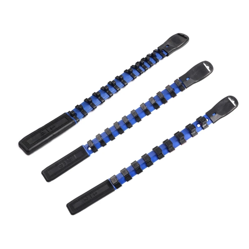 

3PCS Sliding Stand Sleeve Holder Rack for Socket Wrenches Easily Access