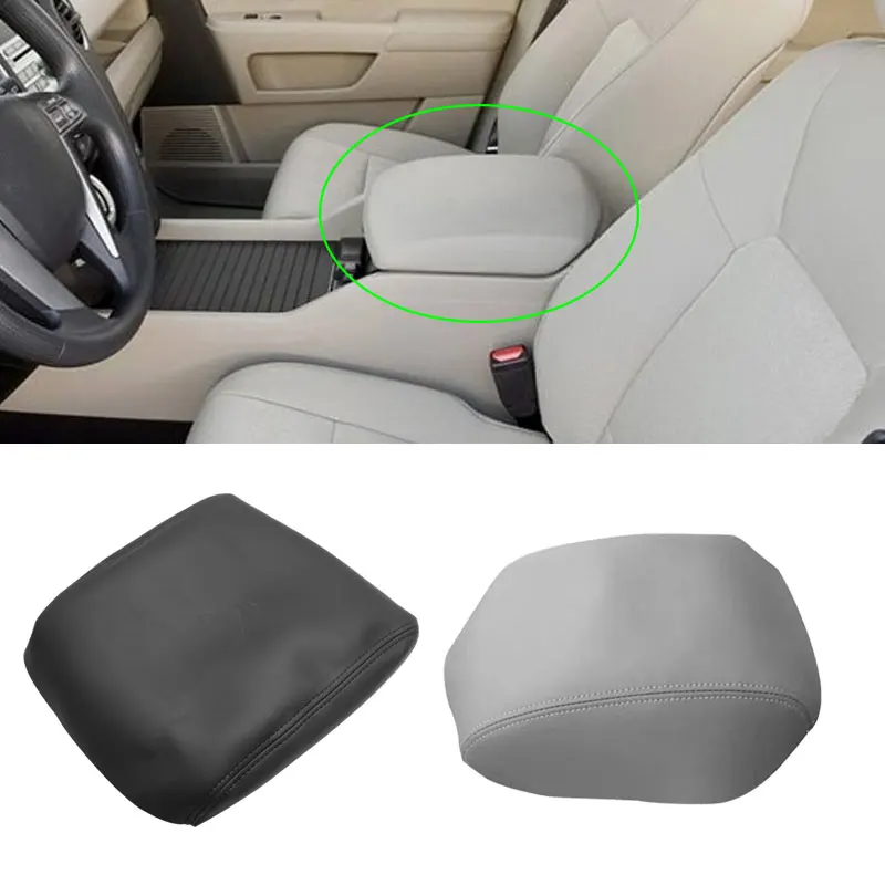 

For Honda Pilot 2009 2010 2011 2012 2013 Microfiber Leather Car Interior Center Armrest Console Box Pad Protective Cover Trim