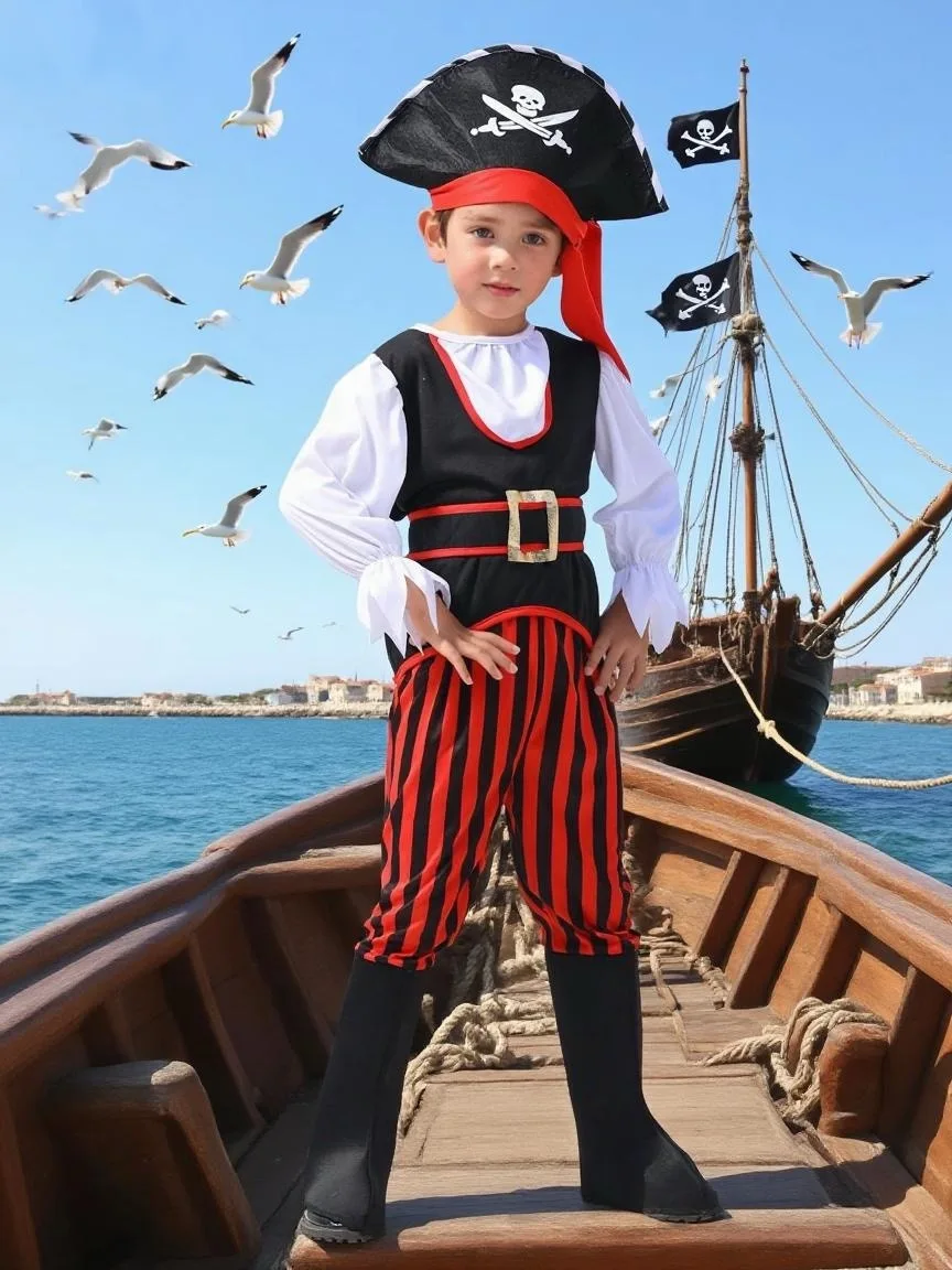 زي القراصنة للأطفال 1