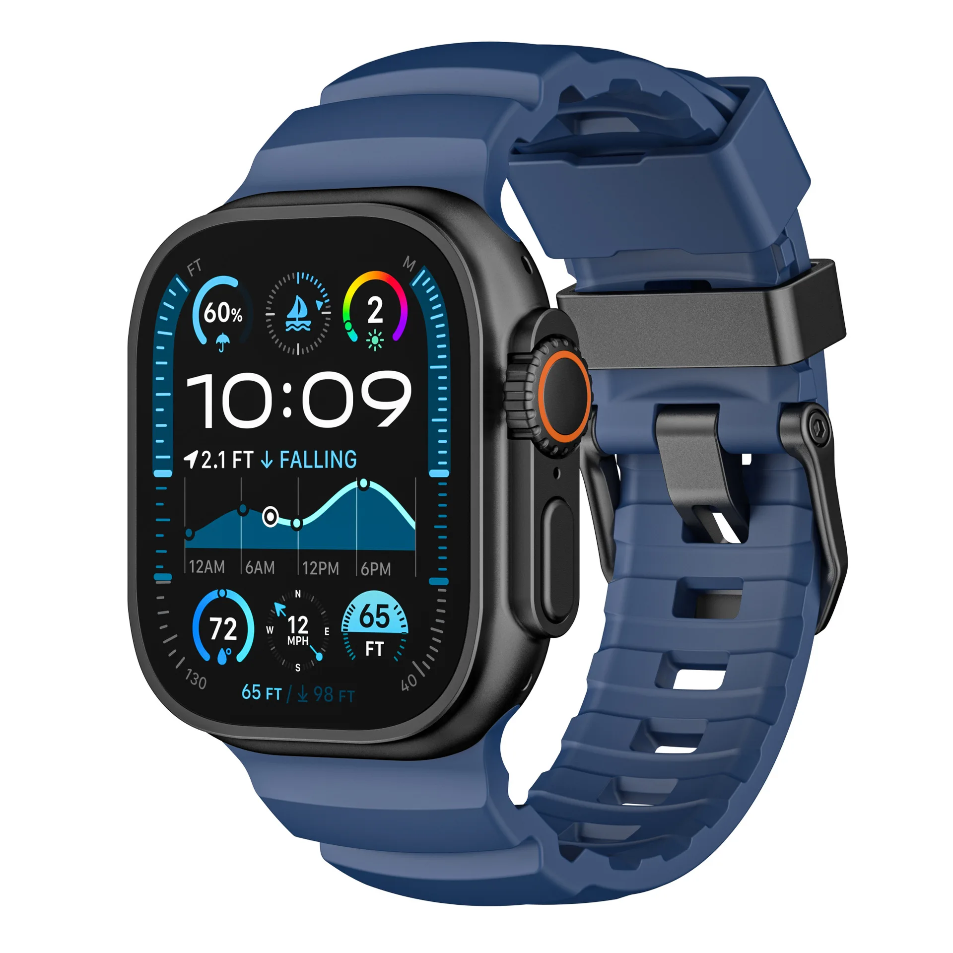 Silicone Sport Bracelet - Vibrant Rubber Strap