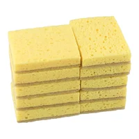 10pcs  Household Kitchen Dishwashing Cleaning Sponge Wipe Kitchen Sponge Water-absorbent Non-stick Pan And Dishwashing 1