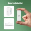 MOES Tuya WiFi/ZigBee Smart PIR Sensor Human Body Infrared Motion Detector Home Security Scene Linkage Automation Battery Power 4