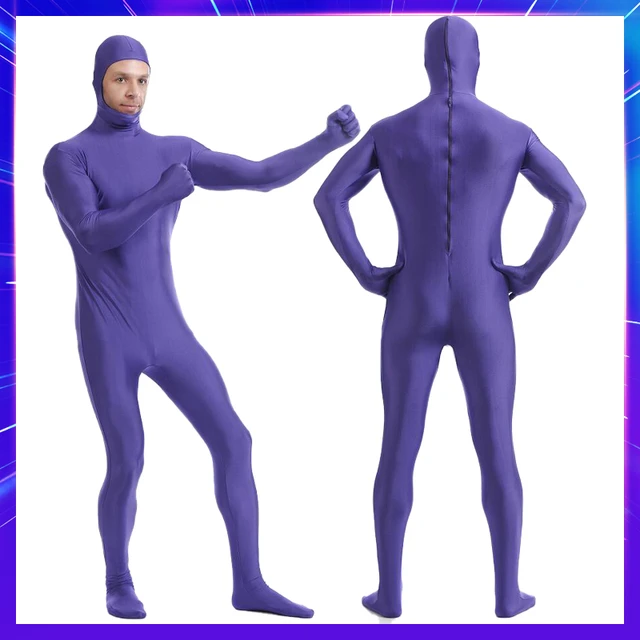 2023-new Adult Full Body Zentai Suit Costume For Halloween Men Second Skin  Tight Suits Spandex Nylon Bodysuit Cosplay Costumes