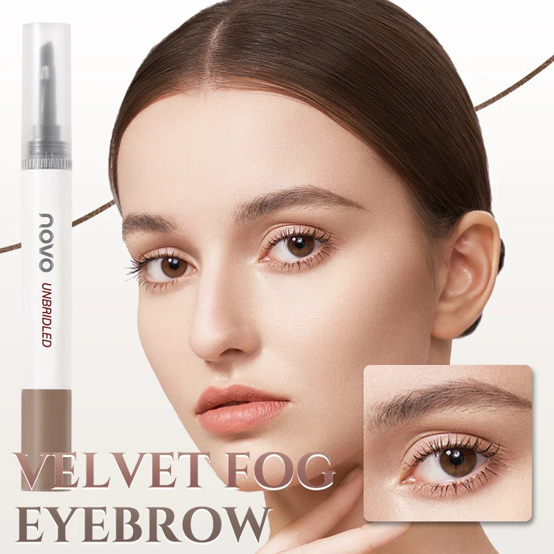 Description Picture 2 of itemDouble-Ended Eyebrow Cream, Waterproof And Sweat Proof, Smudge Proof, Long Lasting Makeup Without Separation