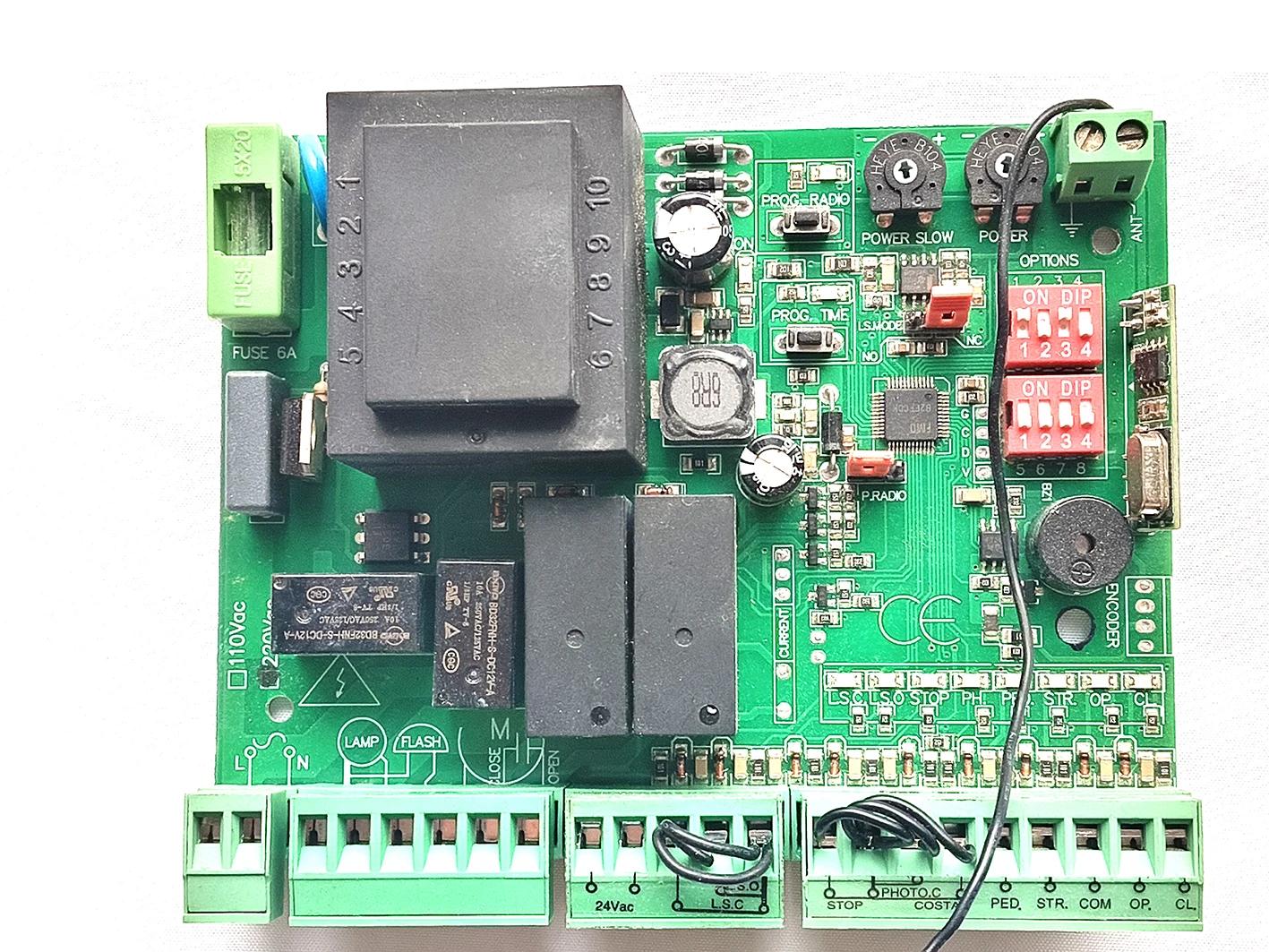 AC110 220V 전기 슬라이딩 게이트 오프너 제어 보드 카드 슬라이딩 게이트 도어 모터 엔진 컨트롤러 PCB 패널