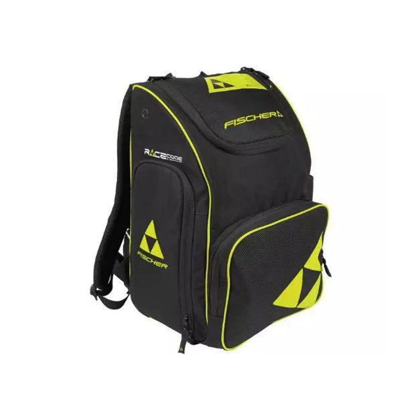 55L Portable Ice Ski Snow Boots Bag Ice Skate Shoes Helmet Big Capacity Ski Backpack Bag Non