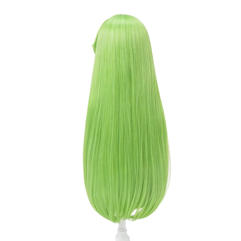 Code Geass C.C. Cosplay Kostüm Perücke Rosa Dress Uniform Halloween Party für Erwachsene Frauen 19