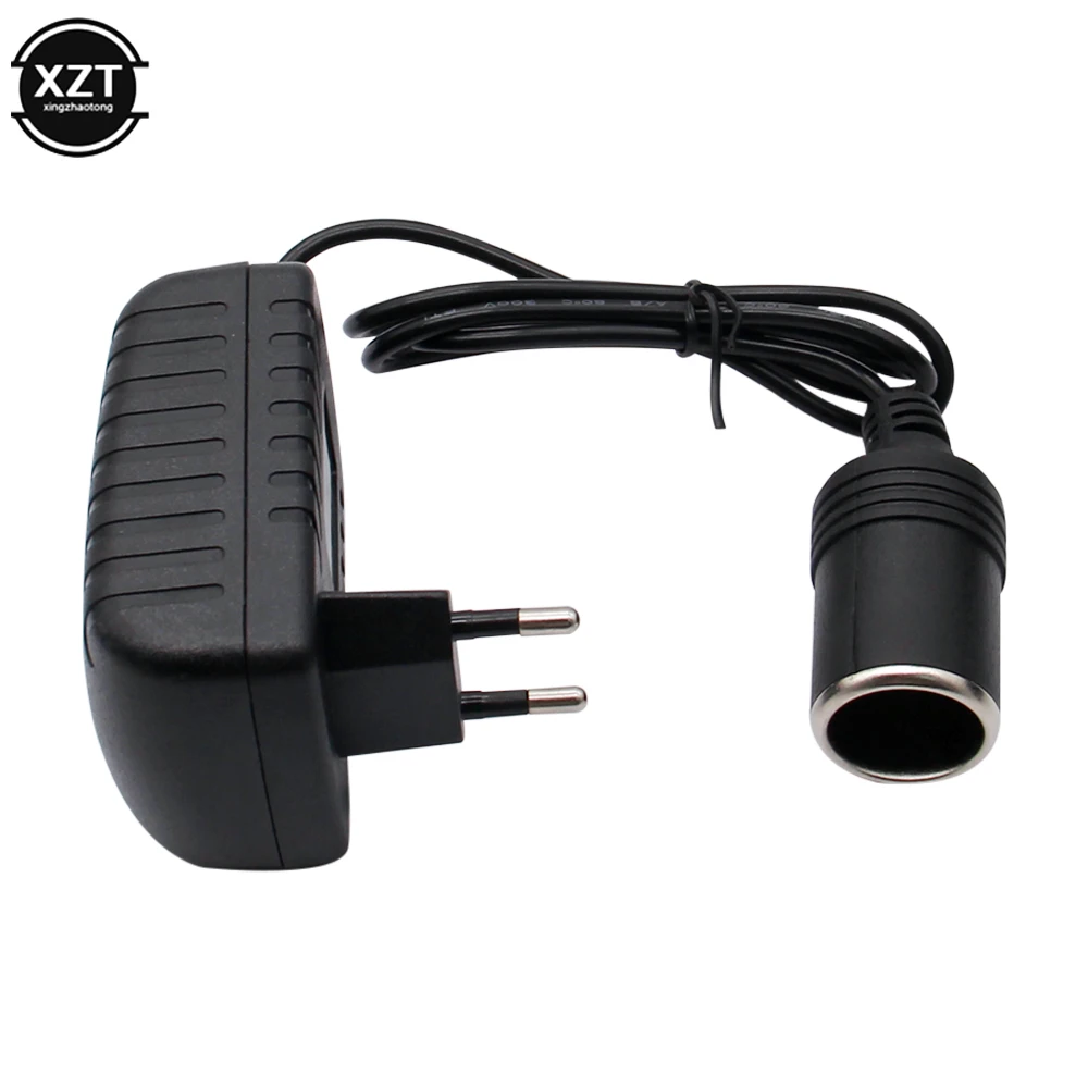 24W Car Cigarette Lighter Accessories 220V to 12V 2A Household Converter Cigarette Lighter Socket Adapter Car Charging Tester