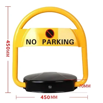 Garage Parking Space Ground Lock Parking Intelligent Remote Control Induction Thickened Anti-collision Automatic Space Lock 1