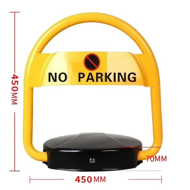 Garage Parking Space Ground Lock Parking Intelligent Remote Control Induction Thickened Anti-collision Automatic Space Lock 1