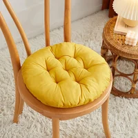 Round Retro Plaid Geometry Print Chair Cushions Chair Pad 40/45cm Home Decorations Bedroom Office Supplies Indoor Outdoor Garden 3