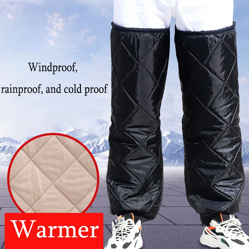 Thermal Windproof Knee Brace Wraps and Leg Warmers