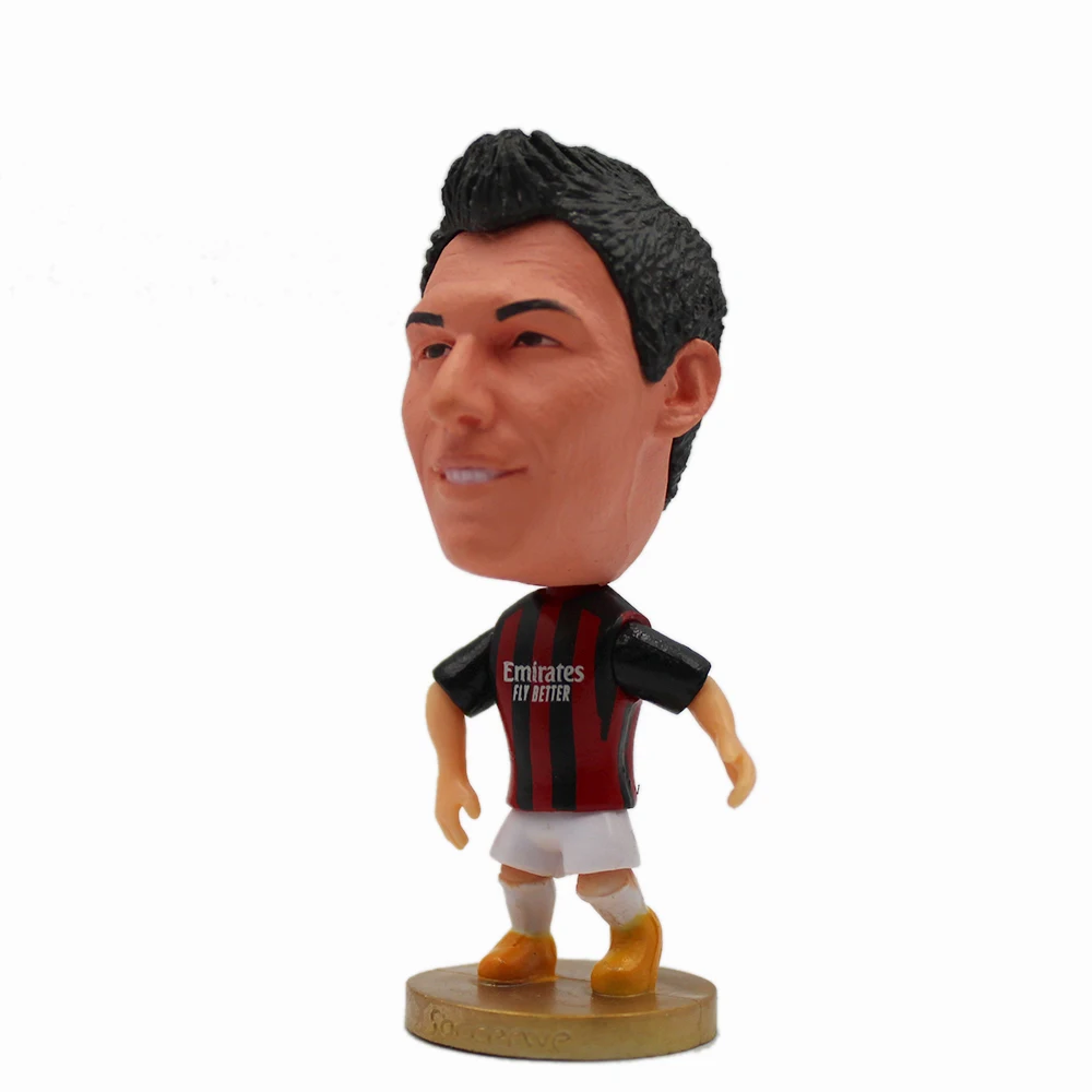 Action Figures Toys 6.5cm KAKA Pirlo Maldini Inzaghi Nesta 2.5in AC Activity Doll