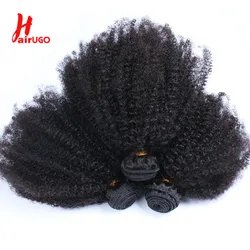 Afro Kinky Curly Bundles Brazilian 1/3 Afro Kinky Human Hair Bundles Deal 8-28
