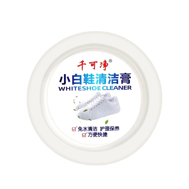 Reusable White Shoe Cleanning Cream Shoe Cleaner Household Sports Shoes  Canvas Shoes Cleaner Cleaning Tools With Wipe Sponge - AliExpress