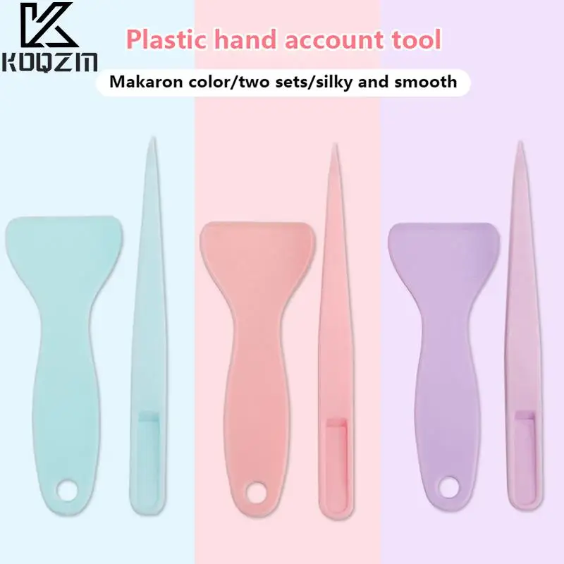 

Scrapbook Sticker Hand Account Tools Plastic Tweezers Scraper Multi-tool Stationery DIY Junk Journal Album School Supplies