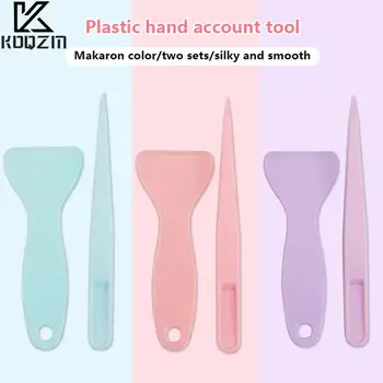 Scrapbook Sticker Hand Account Tools pinzette di plastica raschietto Multi-tool cancelleria fai da te Junk Journal Album materiale scolastico