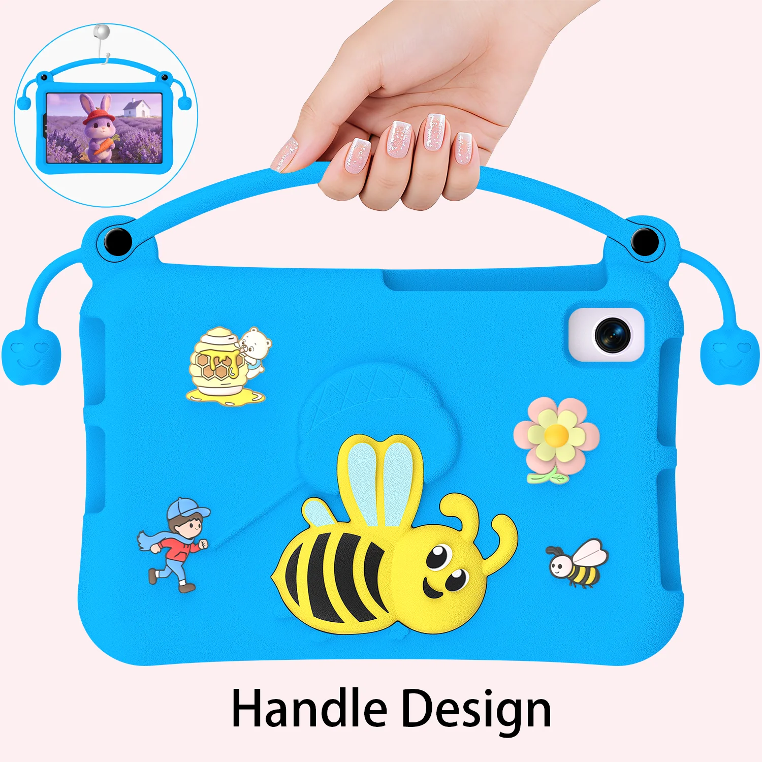 Lightweight EVA Shockproof Protective Tablet Case - 8.0 Inch