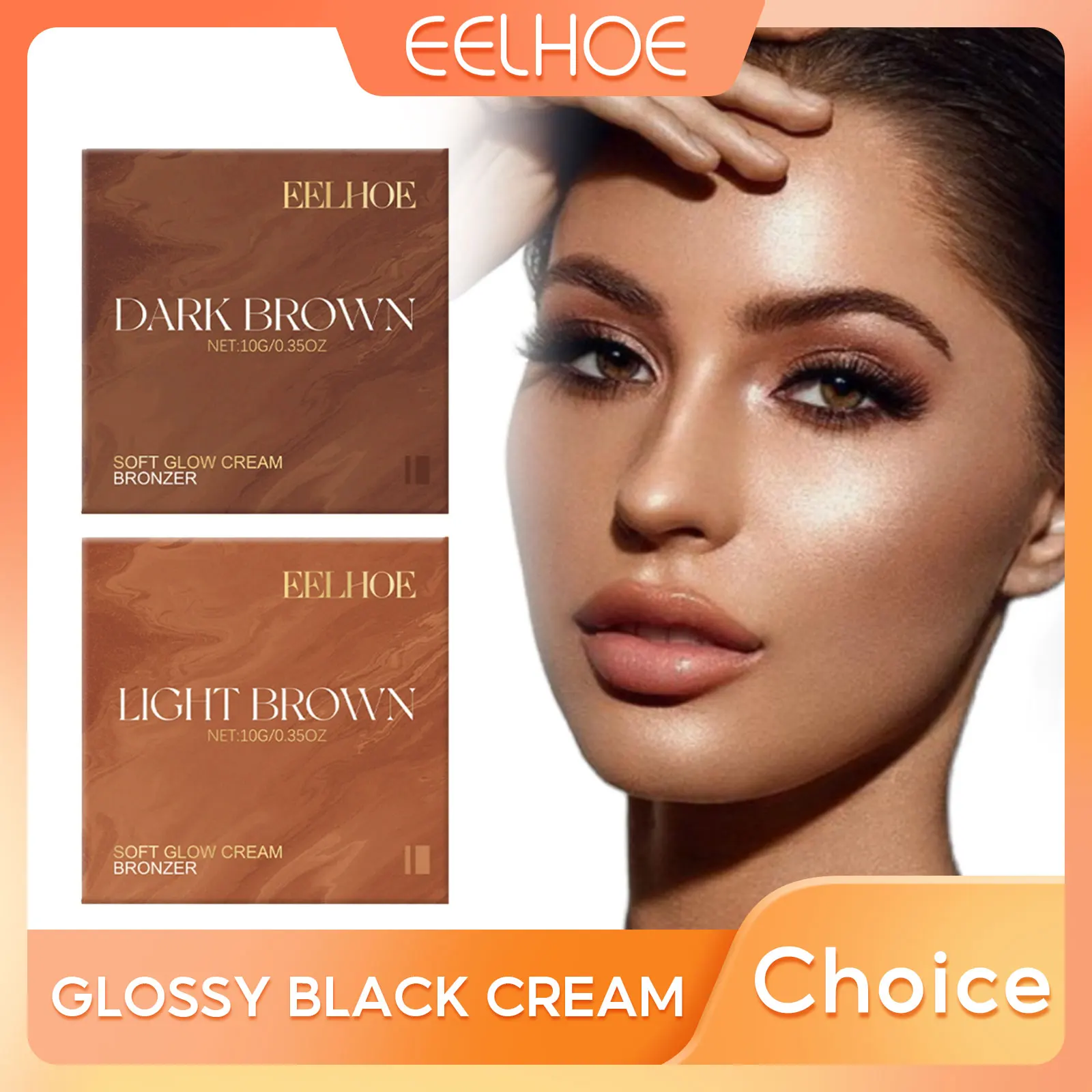 EELHOE Self-Tanning for Body Tanning Cream Bronzer Summer Sunless Tanning Products Moisturizing Glow Skin Self Cream 10g
