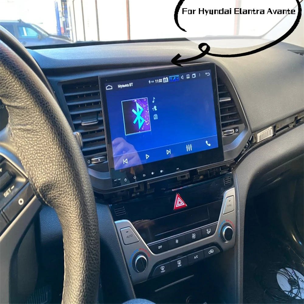 

For Hyundai Elantra Avante 2016 -2018 Android Car Radio Auto Gps Navigation Multimedia Player Audio Stereo DSP Head Unit Carplay