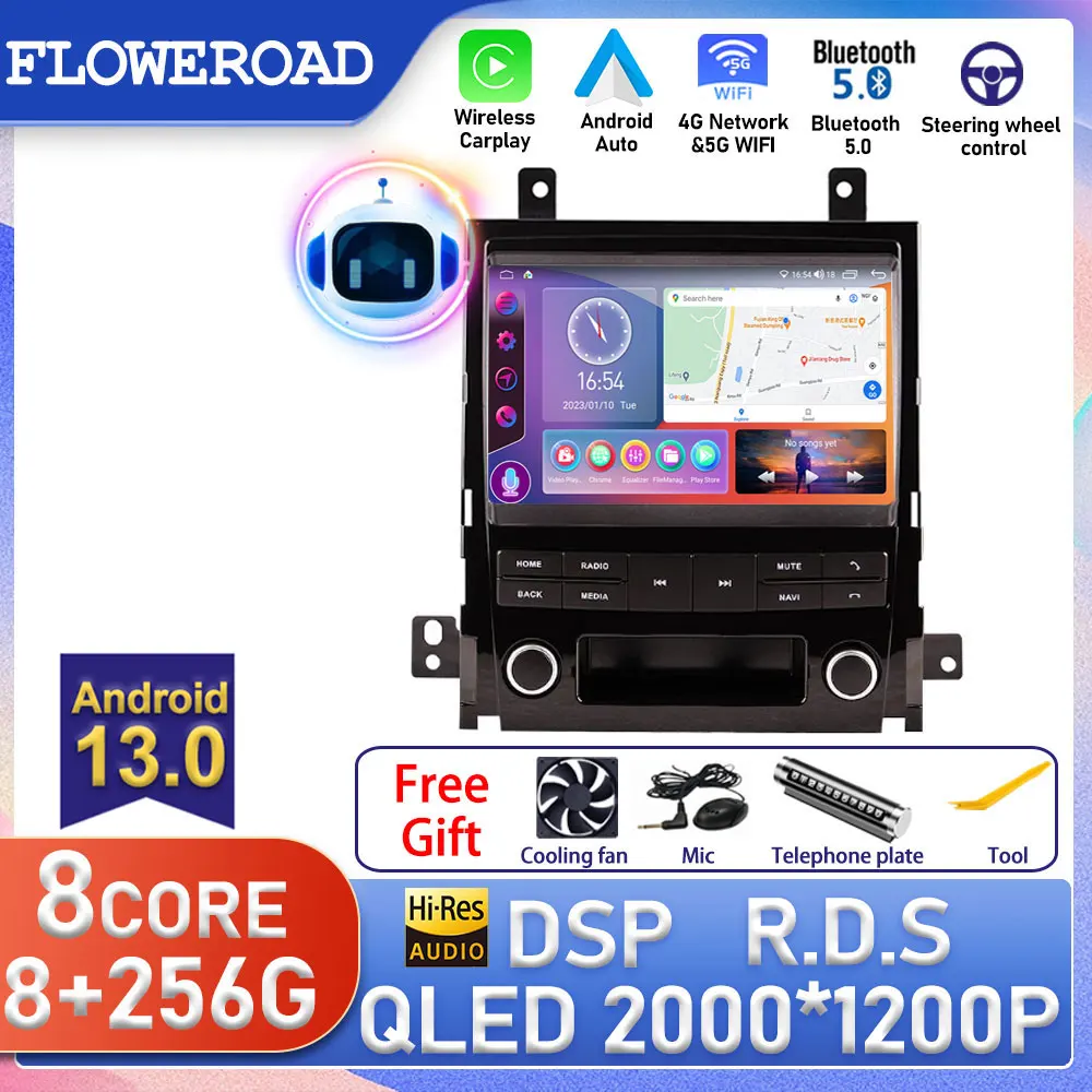 Android Per Cadillac Escalade 2006 - 2013 Autoradio Multimediale Autoradio Navigazione Gps Ips Touch Screen Carplay Monitor Tv Dvd