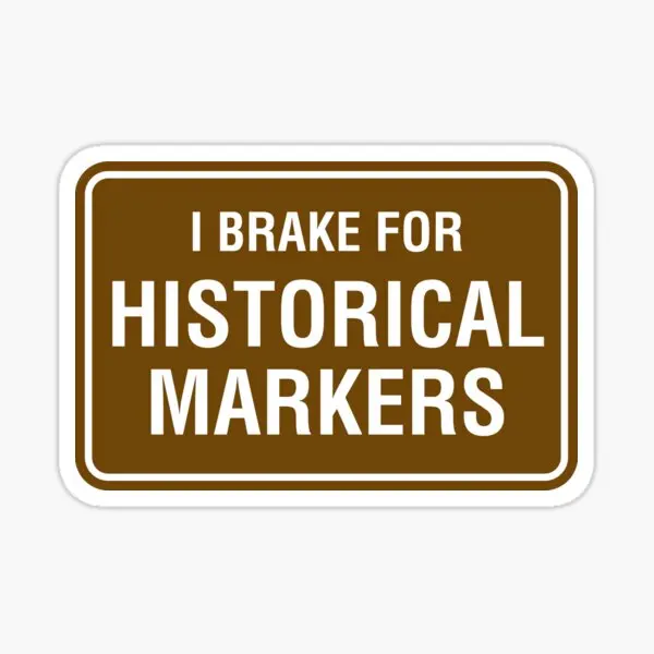 

I Brake для исторических маркеров, 5 шт., автомобильные наклейки для наклеек, украшения комнаты, милый арт, ноутбук, аниме, фотопечать, детский дом