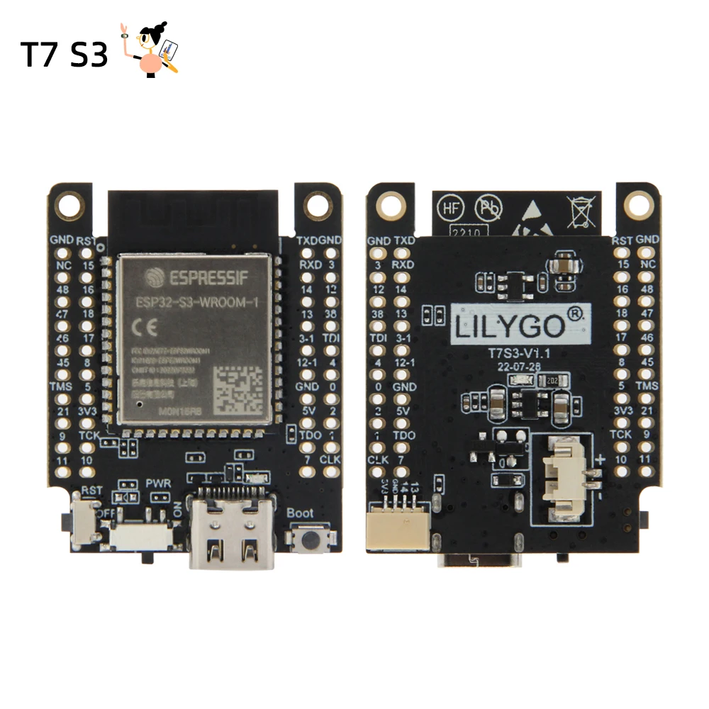 Lilygo® T7 Mini32 Schede Di Sviluppo Esp32, Modulo Esp32-S3 Esp32-Wroom Esp32-D0Wdq6, Supporto Wifi Bluetooth, Elettronica Arduino