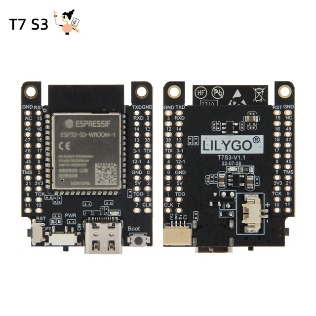 LILYGO® T7 Mini32 ESP32 Development Boards, ESP32-S3 ESP32-WROOM ESP32-D0WDQ6 Module, Support WiFi Bluetooth,Arduino Electronics