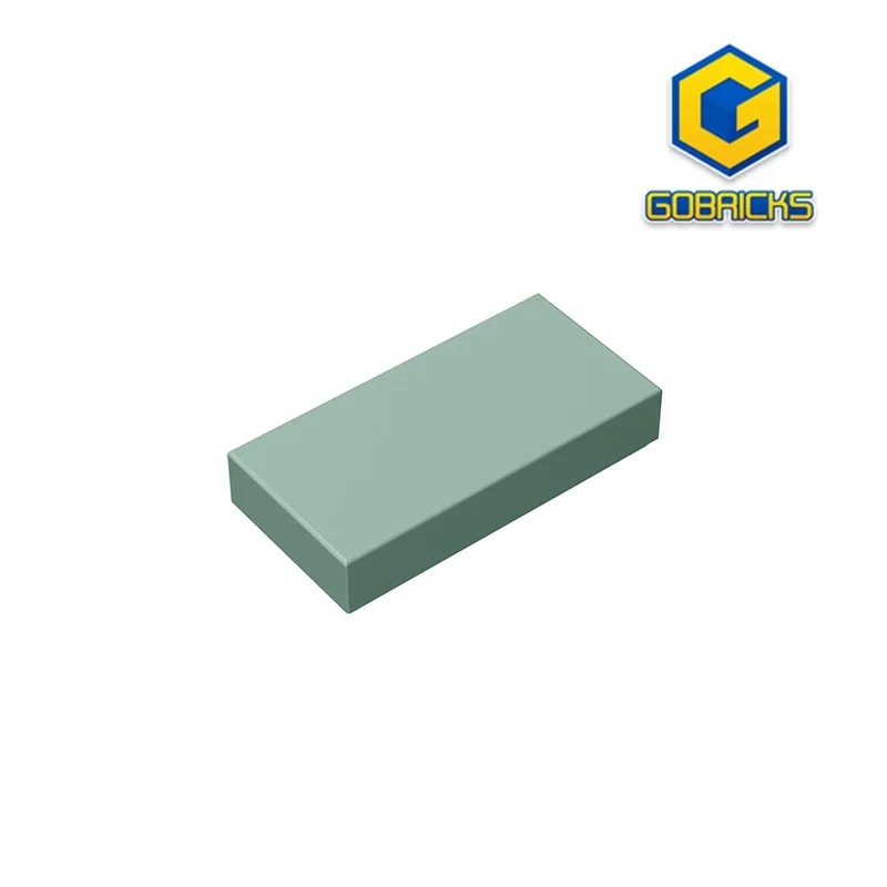 Gobricks GDS-566 Azulejo 1 x 2 con Ranura compatible con lego piezas de bloques de construcción DIY para niños técnicos