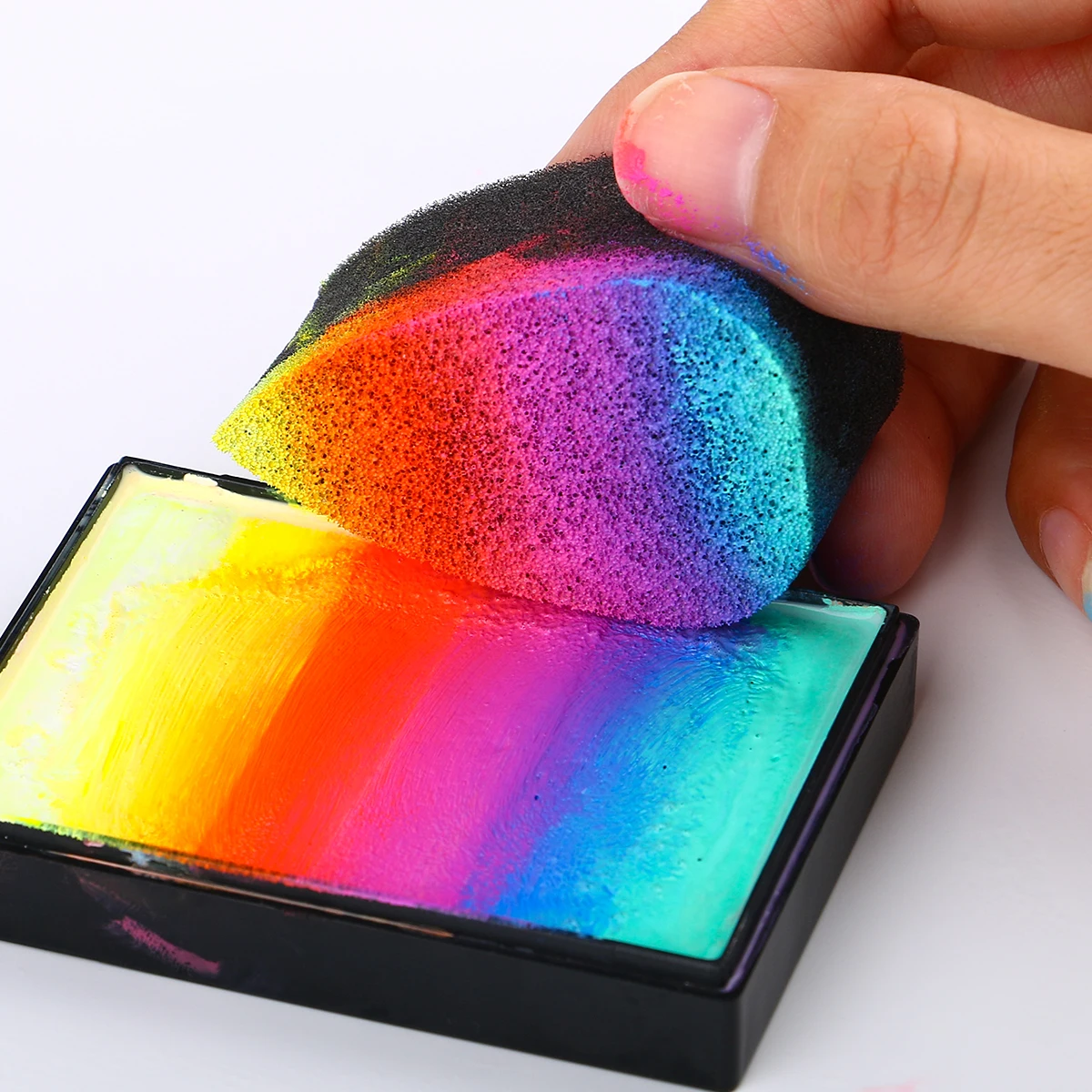 

Bowitzki Face Paint Sponges Petal Sponge Foam 10 20 50 Pieces Painting Craft Set Drawing Body Painting