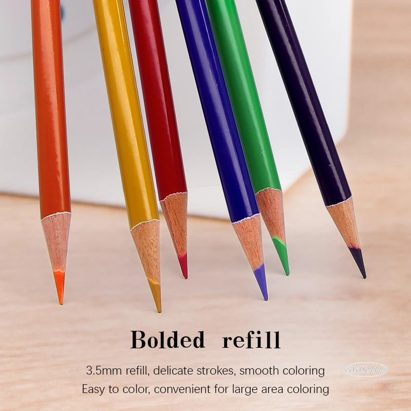 Brutfuner Water colors Professional Coloring Pencils set art drawing ألوان  مائية أقلام تلوين احترافية تحدد الرسم الفني
