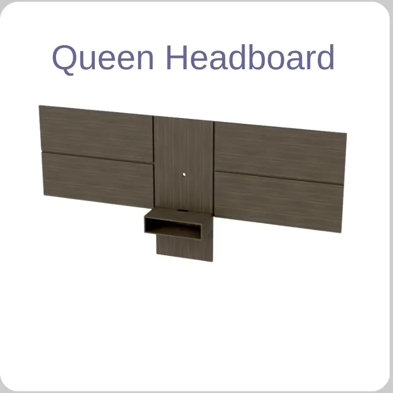 High Quality Holiday Inn Modern Hotel Bed King Size Laminated Headboard Commercial Hotel Furniture Headboard