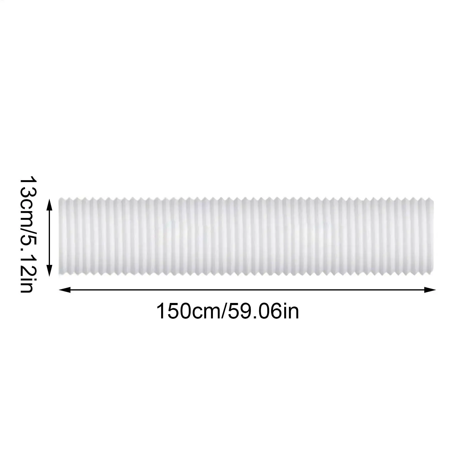 Portable Ac Exhaust Hose Coupler Portable Ac Exhaust Hose Connector Fit 5.1in 5.9in Diameter Vent Tube Coupler for Garage Indoor