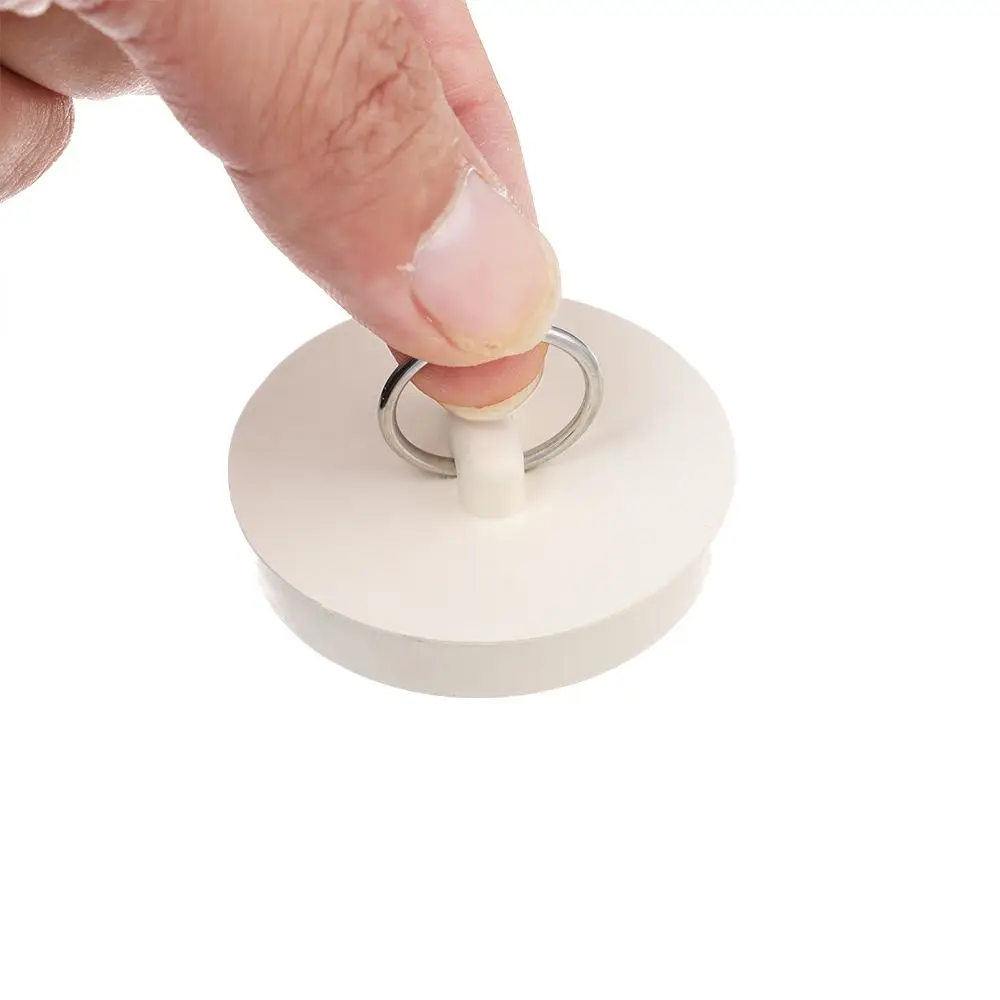 Water Sink Plug Bathtub Stopper Round Rubber Drain Cover Bathroom Accessories