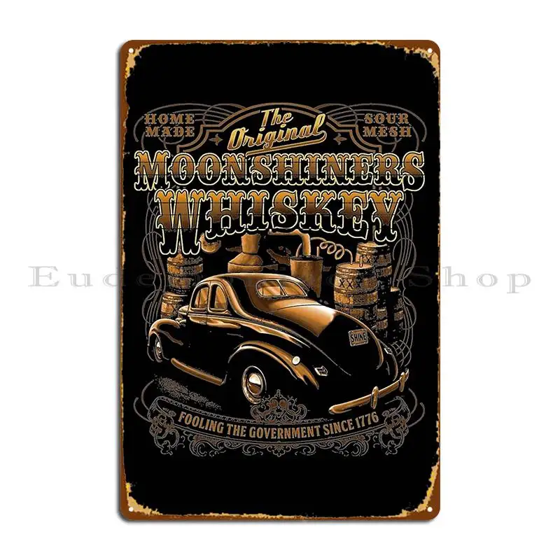 Gold Moonshiner Fanart Sourmesh Home Made Metal Sign Decorazione Placche Progettazione Stampa Classic Tin Sign Poster